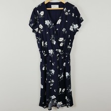 DECJUBA KIDS Junior Girls Size 8 Floral Print Midi Dress