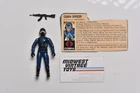 Vintage GI Joe -1983 COBRA OFFICER w/ Filecard - 100% Complete - Hasbro