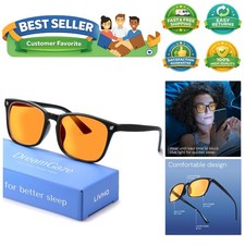 Gaming Blue Light Blocking Glasses for Better Sleep, Night Driving, Computer...