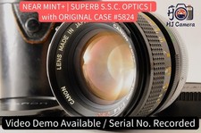 [NEAR MINT+] Canon FD 50mm f/1.4 S.S.C. SSC MF Standard Prime Objektiv mit...