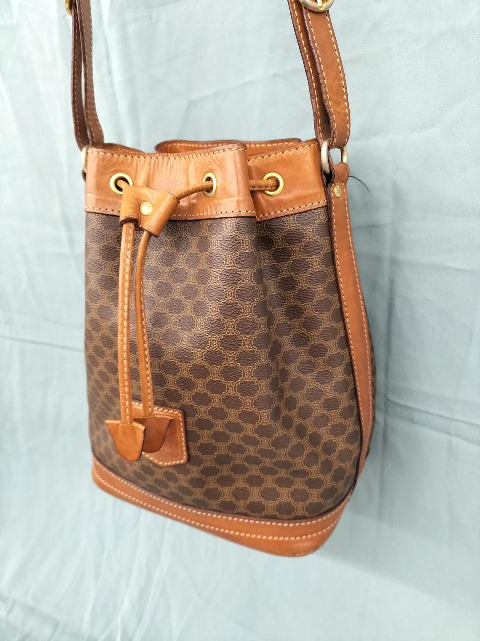 Drawstring Bag Model Number M90 Macadam Pattern C… - image 4