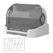 Baby bottle organizer storage box, bottle tray for bottles and cups