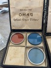 OMAG Optical Glass Circular Color Filters Set Red Blue Green Yellow for Camera — photo 3