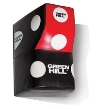 GREEN HILL SACCO A MURO WALL PAD LEGION MONTANTI SALISCENDI PELLE PUGILATO BOXE