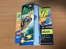 LEGO Legends of Chima Cragger's Command Ship Set 70006 Box & Instruction Manuals