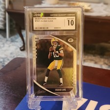 2020 Panini Absolute Jordan Love Rookie #162 CGC 10 Green Bay Packers