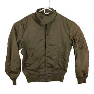 70s Mil Jacket Flyer's Lightweight  DSA100-74-C-1783, 8415-00-217-7221, Med Long