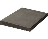 Mauerabdeckplatte Pultdach Anthrazit 49 Cm X 25 Cm X 3,5-5 Cm
