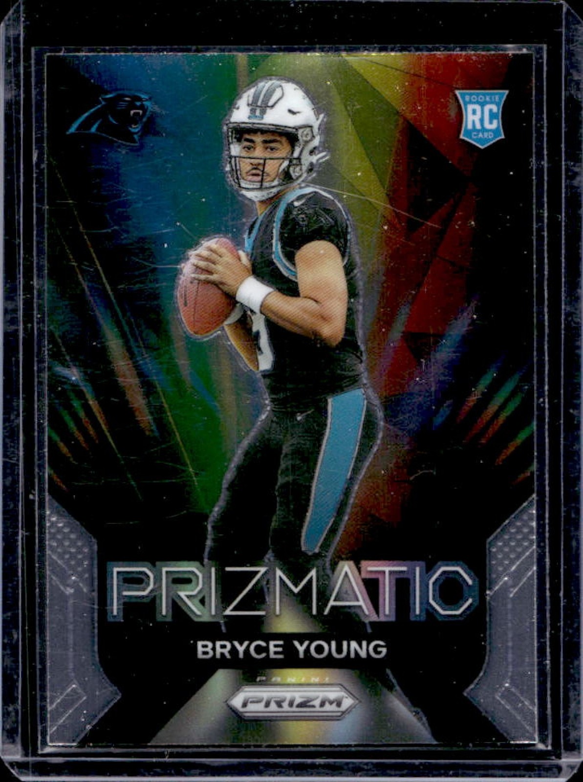 2023 Prizm Bryce Young Prizmatic RC Rookie #4 Panthers
