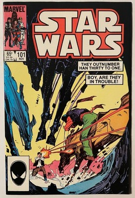 Star Wars 101 Marvel Comics 1985 7.0 Fine/Very