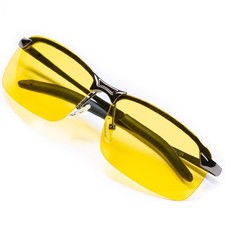 Night Driving Glasses Anti Glare Polarized With Stylish Case - Vision/...