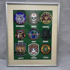 Air Self-Defense Force Shintahara Base Patch Set Frame Control Number O-1596