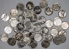 1943-D Steel Lincoln Wheat Penny Roll of 50 Coins UNCIRCULATED REPROCESSED