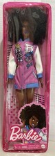 Barbie Fashionistas Doll #156, AA w/Afro, ‘Fearless’ Letter Jacket, NRFB