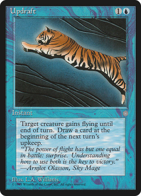 Updraft (MP) Ice Age ICE Magic MTG