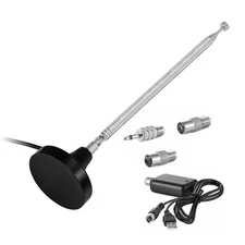 Strong Magnetic Base FM Radio Telescopic Antenna &Amplifier for Yamaha Pioneer