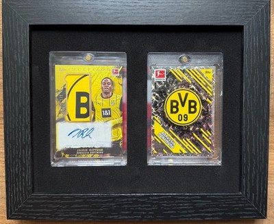 Topps Inception Bundesliga Jamie Gittens Club Crest Patch Auto Gold 1/1