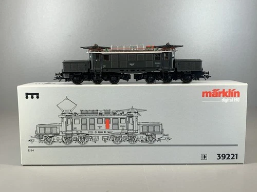H0 MÄRKLIN DIGITAL Lokomotive DR BR E94 004 sound AC 39221 OVP / 2 I 138