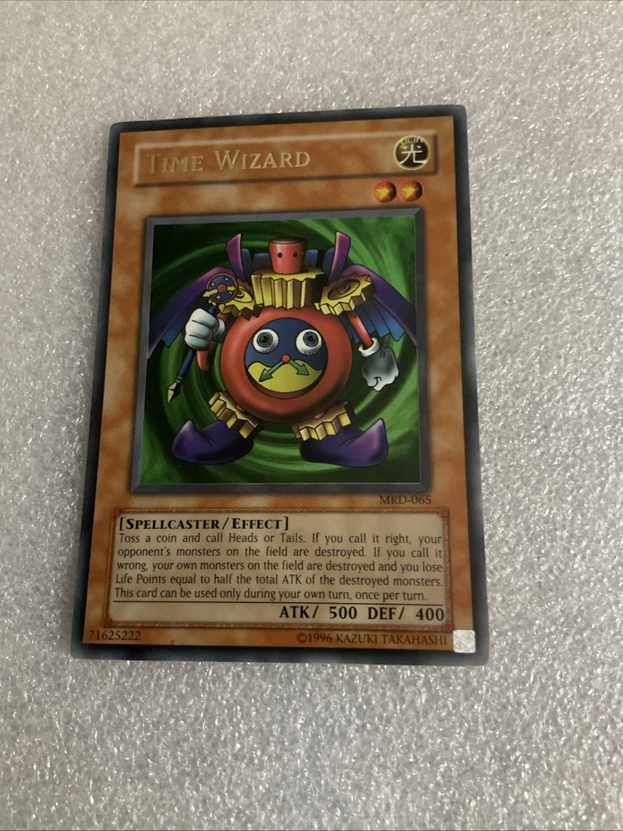 YUGIOH TIME WIZARD ULTRA RARE MRD-065