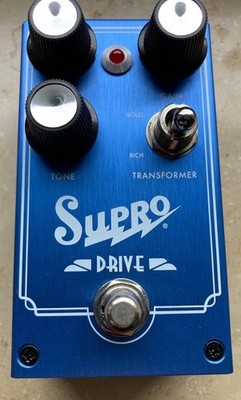 Supro Drive Gitarren-Effektpedal Overdrive/Distortion Boss