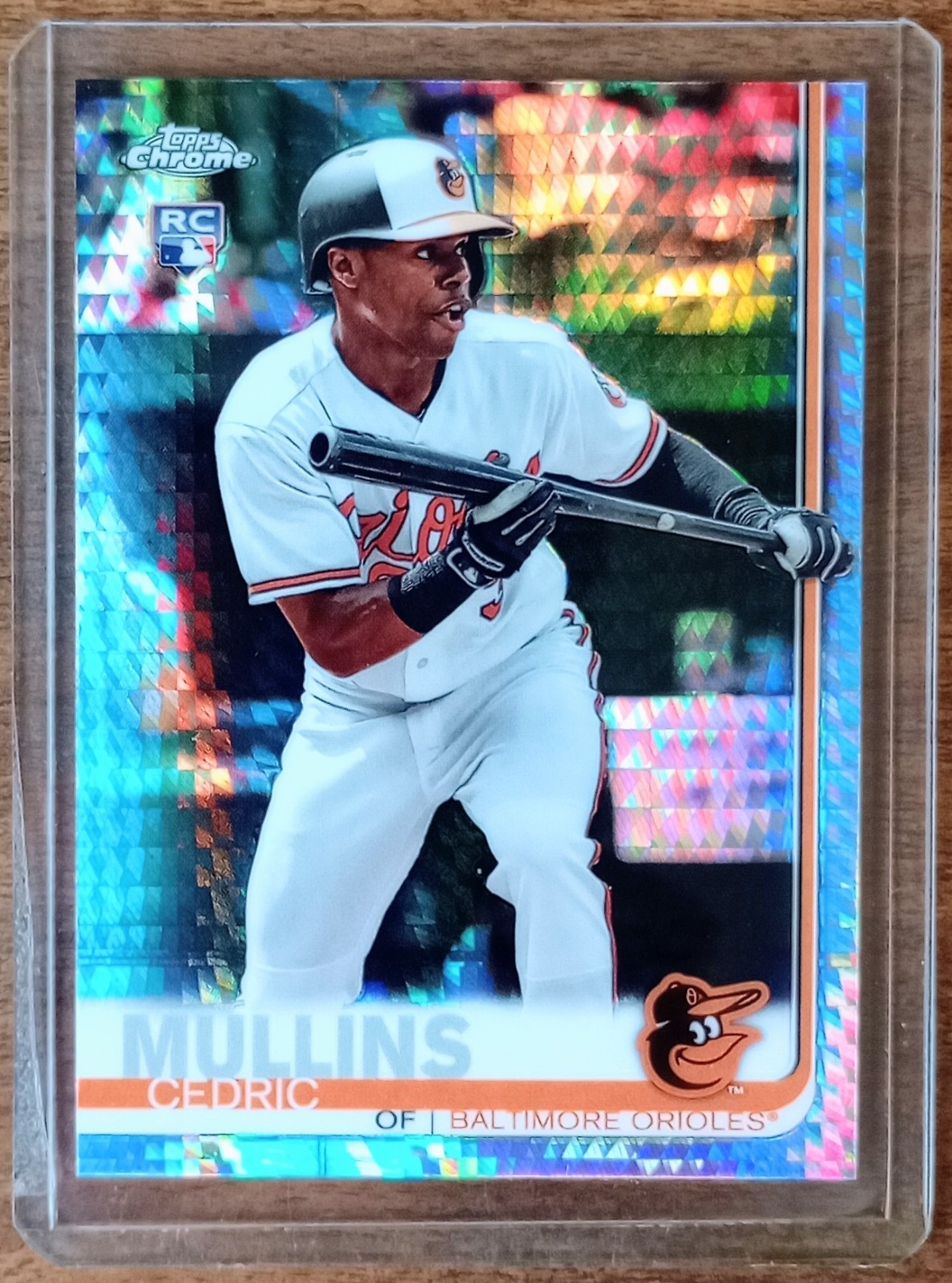 Cedric Mullins 2019 Topps Chrome Prism Refractor #52 Rookie Card RC