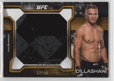 2016 Topps UFC Knockout Relics Gold /88 TJ Dillashaw #KR-TD r9d