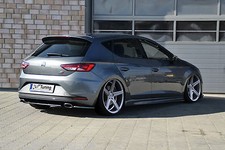 Heckansatz Heckdiffuser (Seitenteile) aus ABS für Seat Leon 3, 5F Cupra / R