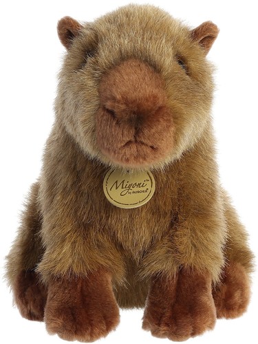 Aurora - Miyoni - 9" Capybara Realistic Stuffed Animal - Picture 4 of 5