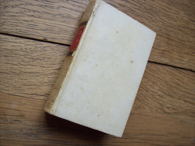 Lodovico Ariosto ORLANDO FURIOSO Volume Terzo *ital. Pergament-Einband HC 1858*