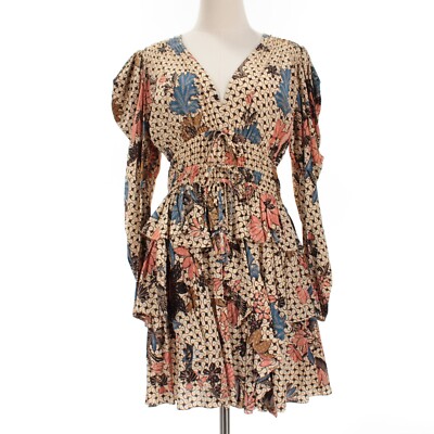 Women's Oni Dress in Jasmine - Size 8 | Silk | Ulla Johnson