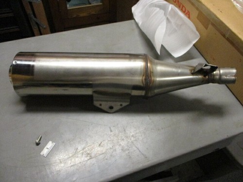Take-off OEM Honda NC700 X & XD Muffler 18310-MGS-305 Lite Scuffing buff-out - Picture 3 of 9