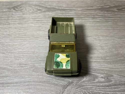 Vintage 1978 Tonka Pickup Truck Green Army Toy Camouflage Camo Small - Picture 2 of 3