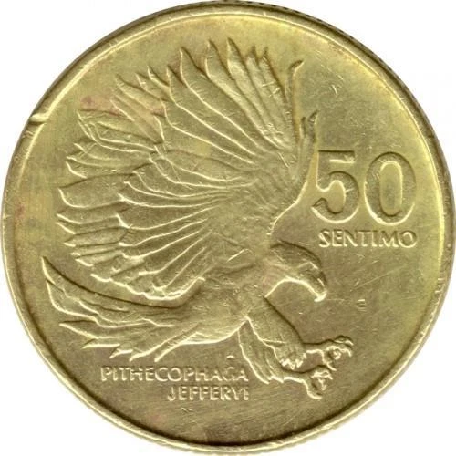 Philippines 50 Sentimo Coin | Marcelo H. del Pilar | KM242.3 | 1991 - 1994 - Image 2 of 4