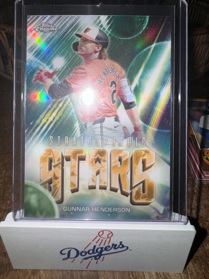 Gunnar Henderson Stratospheric Stars SSC-22 Topps 2024 Chrome Update SSP Orioles - Image 2 of 4