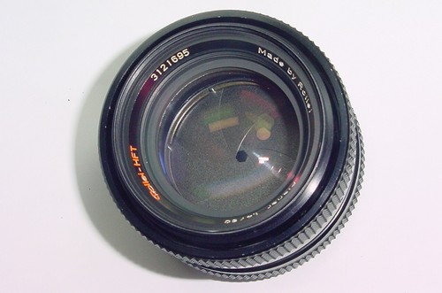 Rollei Planar 50 mm F/1,4 Rollei-HFT estándar enfoque manual lans montaje QBM - Imagen 5 de 6