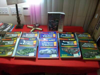 TODAY'S TECHNICIAN SERIES AUTOMOTIVE EDUCATIONAL PROGRAM-5 SETS & TEST MANUAL