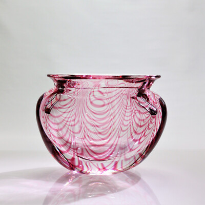 Antonio Da Ros & Fabio Tosi, Cenedese & C., Murano Glas Vase  Fenicio  ca. 1970