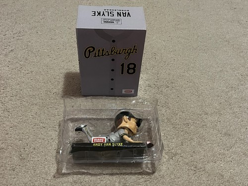 Andy Van Slyke Pittsburgh Pirates Bobblehead 2018 Collectors Edition NEW NIB