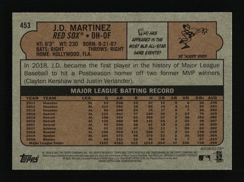 2021 Topps Heritage - Pick Your Card #251-500 - Complete Your Set - Picture 192 of 200