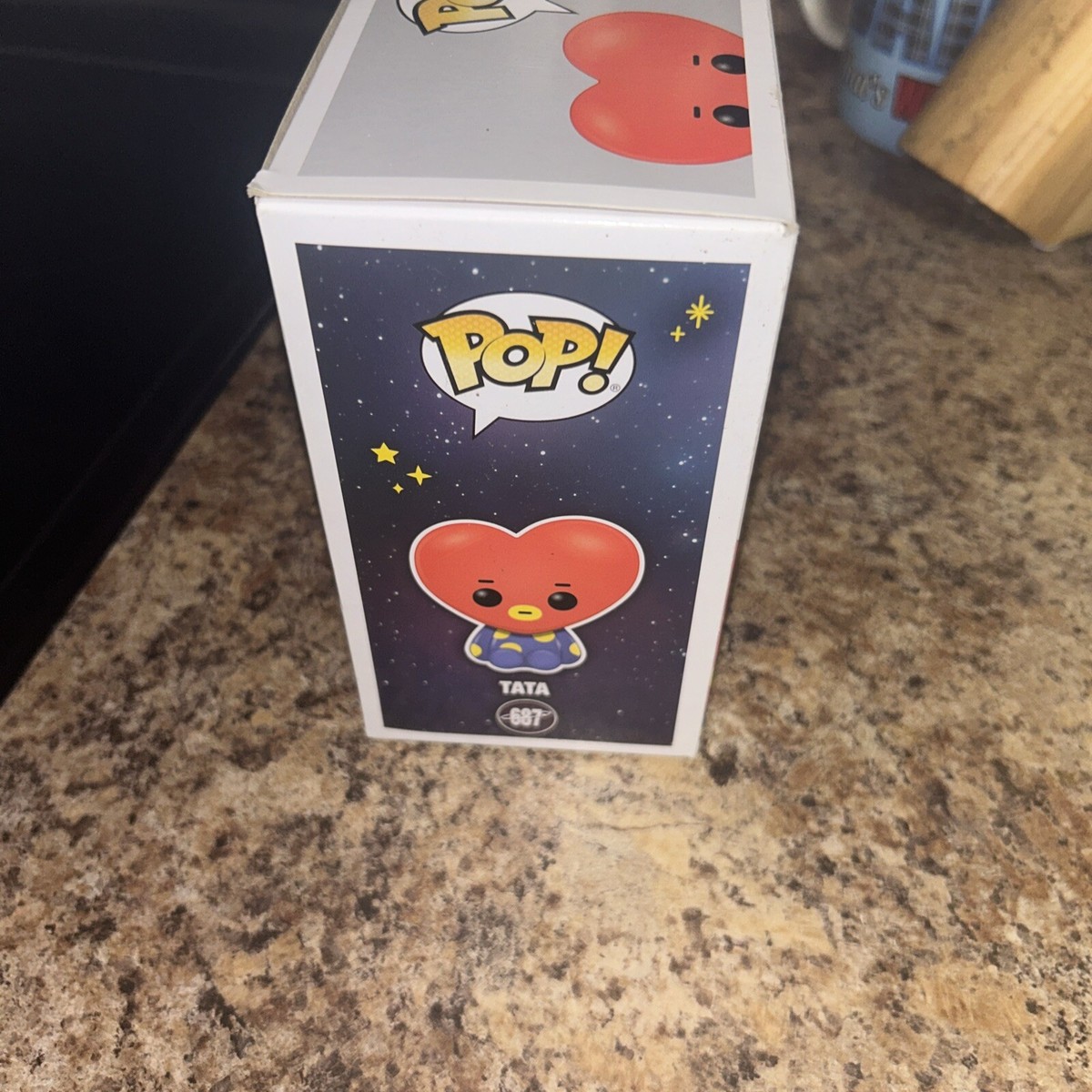 ◯TATA NO BOX Funko Pop Animation: BT21 - Tata #687 Vinyl Figure | eBay