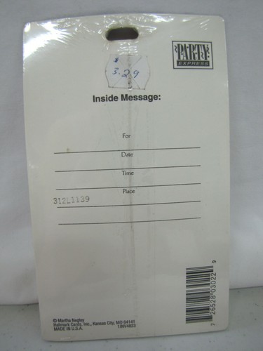 New 8 Vintage Hallmark PARTY INVITATIONS AN INVITATION FLORAL THEME New Pack - Picture 4 of 4