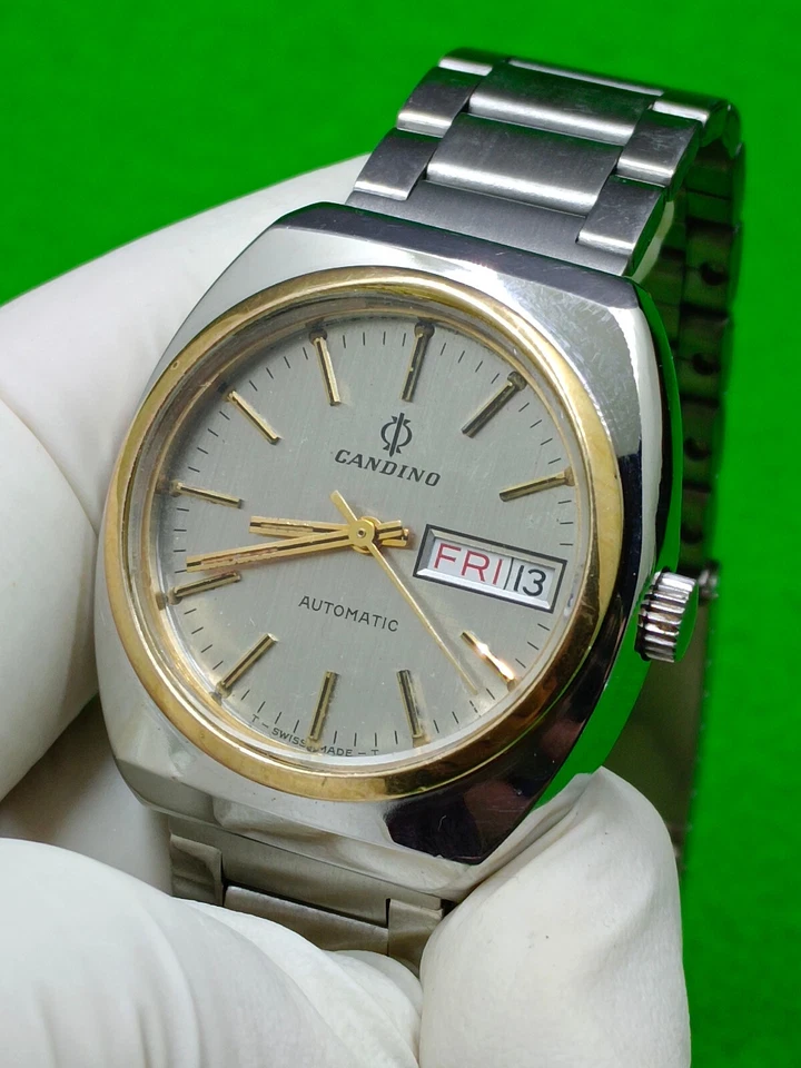 vintage CANDINO watch Mechanical Automatic Day / Date Indicator - Image 2 of 4