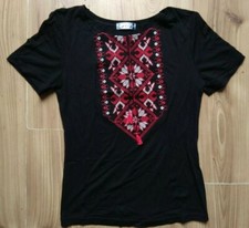 Traditional T-shirts Ukrainian embroidered sorochka woman vyshyvanka embroidery