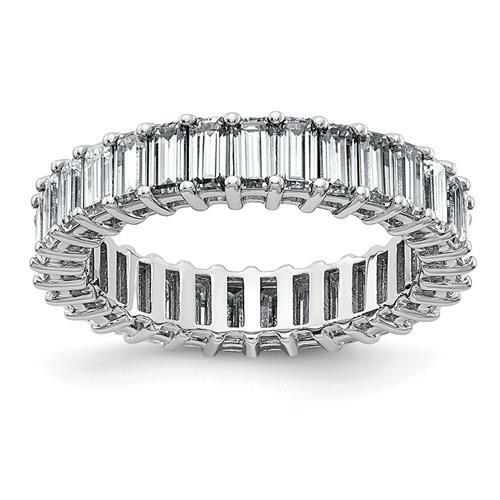 Ciondolo Personalizzato Con Nome In Moissanite 2,50 Ct - Placcato Oro Bianco 14K Su Argento 925