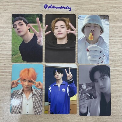 BTS SOWOOZOO 2021 V-Taehyung Mini Photocard, photocard album
