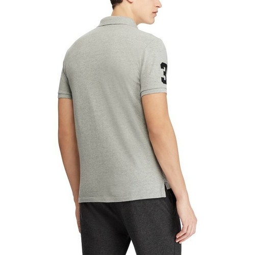 Men Polo Ralph Lauren BIG PONY Mesh Polo Shirt - S M L XL XXL - Classic FIT - Picture 13 of 17