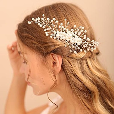 Pearl Hair Comb Wedding Hair Comb Pearl Hair Piece Headpiece GOLD | eBay Pearl Hair Comb Wedding Hair Comb Pearl Hair Piece Headpiece GOLD | eBay