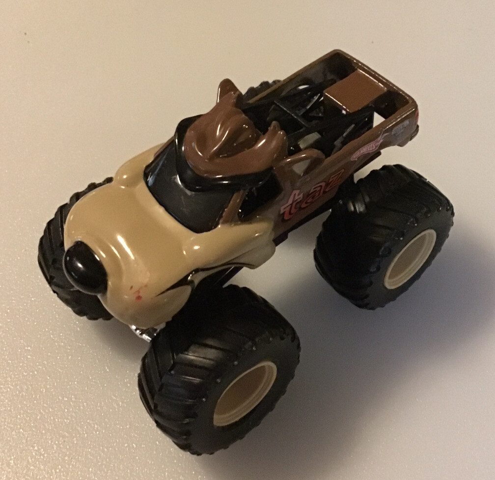 Taz Monster Jam Tasmanian Devil Monster Truck Hot Wheels