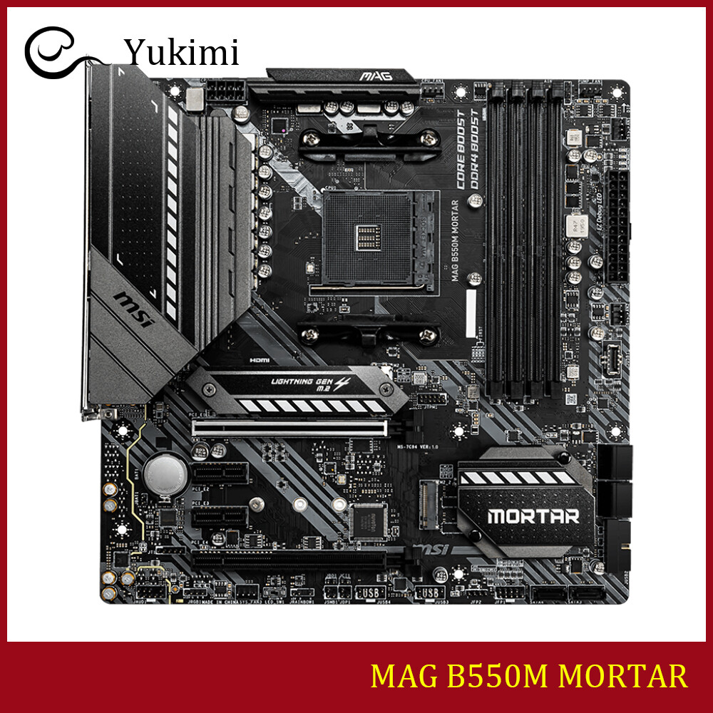 FOR MSI MAG B550M MORTAR HDMI 128GB DDR4 Micro-ATX Motherboard | eBay