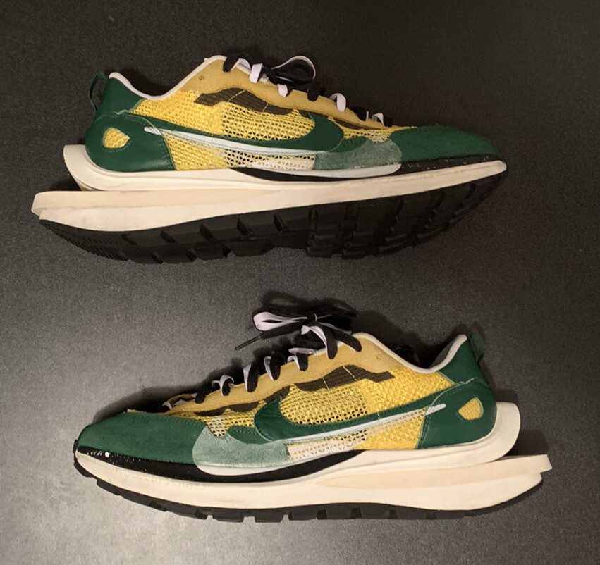 Nike Vaporwaffle Sacai Tour Yellow Stadium Green CV1363-700